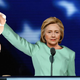 Illustration for article titled Hillary Clinton Holds Infant Grandson Upside Down By Ankle In Front Of Convention Crowd
